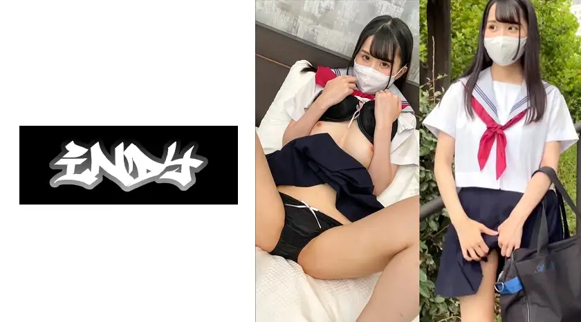 Period of use: A girl in black pants with a ribbon who attends a 2nd grade school (deviation value 60)_Gonzo video distribution with a serious girl in uniform with hidden big breasts