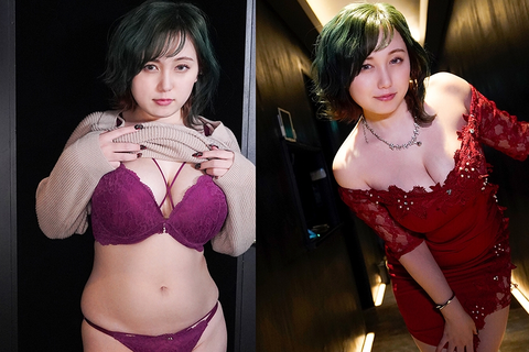 ＜The high-end Roppongi escort girl is just an ordinary woman after leaving the store＞ "I prefer the original to the rubber ♪" Creampie gift to the short, plump and big-breasted beauty with gorgeous tree-colored hair! Tanaka Ningning Miss Ningning