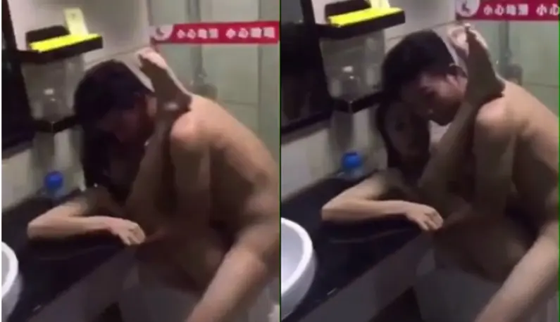 Douyin releases another pornographic film! Men and women bathroom fight...full HD, so exciting