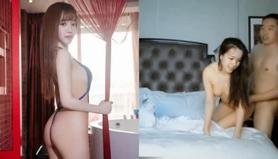 [Local Selection!] The best online model also spreads her legs for money! All the videos of Longze Meixi and the rich man having sex have been leaked ~ Part 3