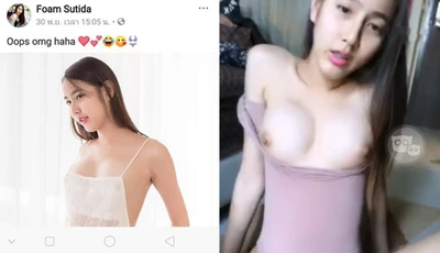 [Southeast Asia] Thai pretty girl anchor ~ online nude chat with godfather leaked ~ (7)