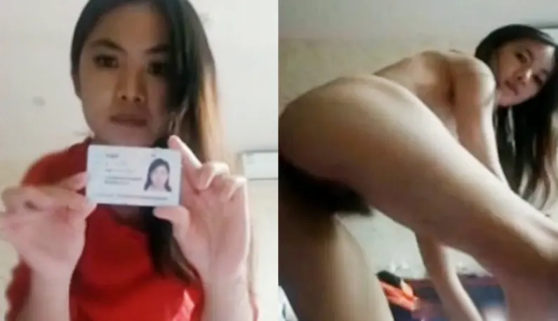 The girl surnamed Zhang didn't pay back the money she owed, so she had to pay the debt naked~ She took selfies of pornographic videos and used them as collateral for her creditors~