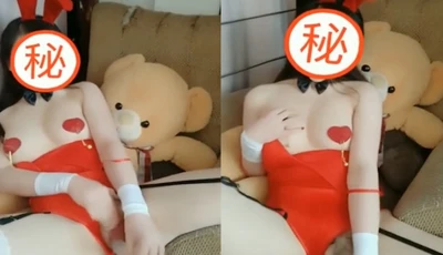 网红少女恶犬~水晶棒强势插入!!兔女郎不上赌桌只想让床单湿一片~