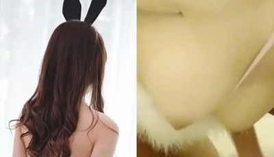 David Qingsheng made an appointment to fuck the casino dealer bunny girl!! He fucked her until her tits fell out~