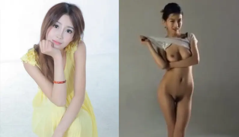 Chinese model Han Qiuxue's large-scale shooting footage leaked!! Captured by a professional photographer ~ her movements are natural and beautiful ~