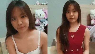 [Southeast Asia] The innocent sister and her senior had a naked video chat~ She even changed into different clothes to show her senior~