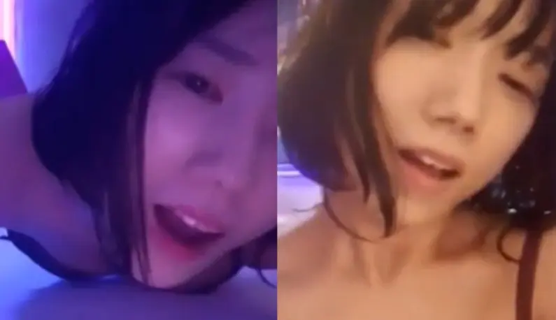 [Korea] The erotic anchor took a selfie in a nightclub ~ lying on the ground and kept screaming ~