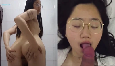 大三學生會清純眼鏡妹子~三好學生的外表卻潛藏著無比淫蕩的內心!!