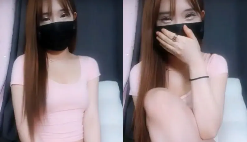 [South Korea] The long-haired girl happily broadcasts live. She has a good figure and wants to share it with everyone!
