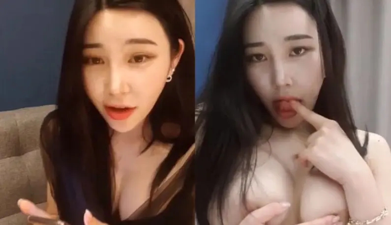 [Korea] Grandma Huanyuan takes it out to play! Hot girl’s erotic live broadcast!