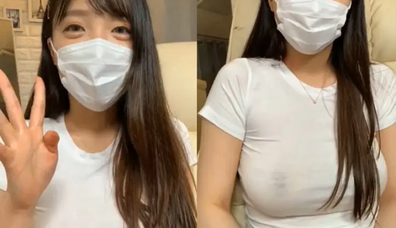 [Korea] The big areola is looming, brother, do you want to lick it? My nipples are wet!