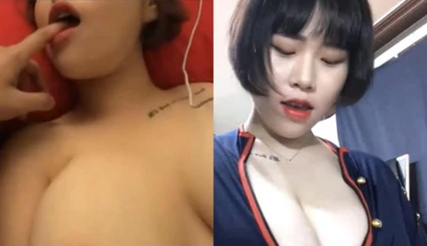 [韓國] 看著可愛巨乳韓國妹舔著藏鏡人的手指......好想塞肉棒進去她的小嘴啊!