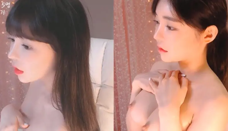 [韩国] 漂亮主播跟旁边得小白猫互相较劲比性感比骚