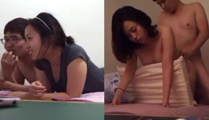 [South Korea] A young couple watches a movie at home on the weekend ~ and has sex while the adults go out