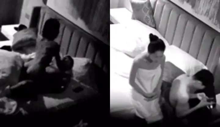 The scandal was exposed on the Internet ~ A video of a couple going to a hotel to celebrate the National Day leaked