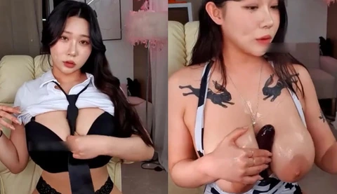 [韓國] 這對豪乳幫你乳～應該很快就要射了吧？