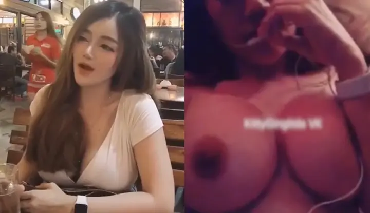 [Thailand] I haven’t seen my girlfriend for too long during the quarantine ~ I begged my girlfriend to show her big breasts through video