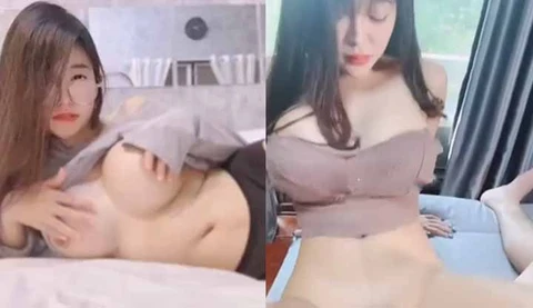 [泰國] 巨乳美人摸奶自慰，約上粉絲來上一炮來感謝粉絲～