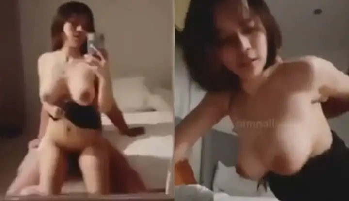 [Philippines] My girlfriend with big breasts is so naughty~ She even takes pictures while having sex.