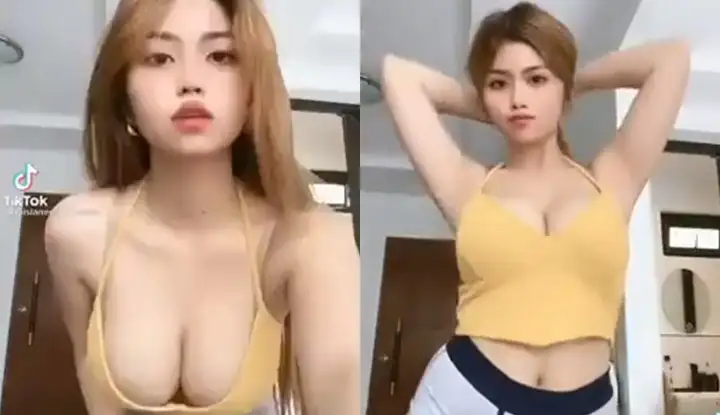 [Philippines] Hot girl with big breasts on Douyin dances~ Those two balls are shaking like this, I guarantee you won’t be able to stand it