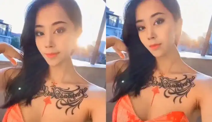 Onlyfans busty Internet celebrity Zhang Heyu ~ Do you like this new hairstyle?