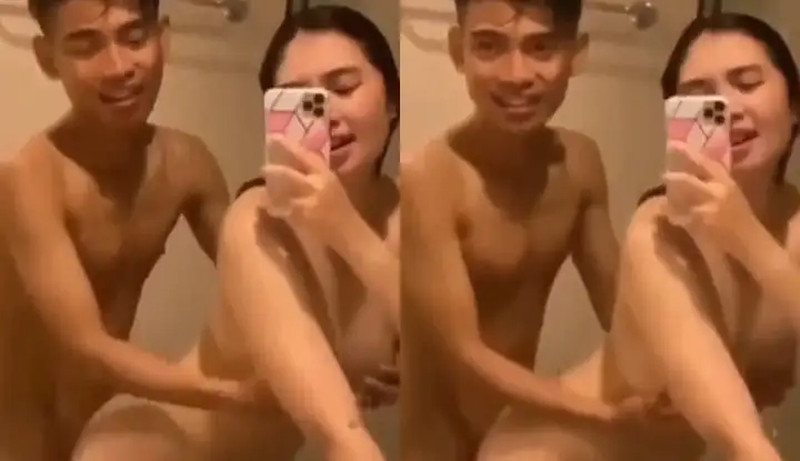 [菲律賓] 淫蕩的女友最愛看著鏡子做愛還要記錄下這幸福時光