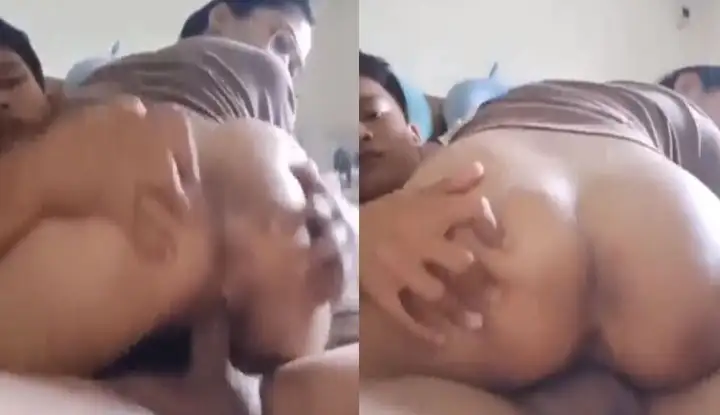[菲律宾] 男友躺好女友坐上去自己摇，性感巨臀每一下都插的好深