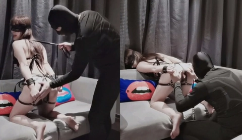 The bitch can't control her desire, waiting for her master to teach her Part 1