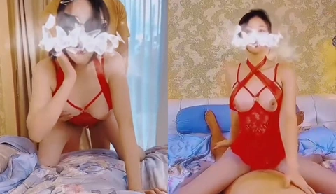 蔓妃小雨剧情片～女主播勾引榜一大哥