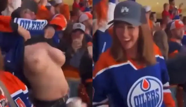 [Europe and the United States] A video of a female NHL fan "lifting her clothes, exposing her breasts and flashing her breasts" went viral! Adult website invests 3.2 million to recruit people!