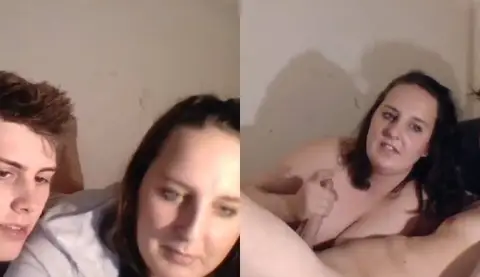 [Europe and America] In order to prove to her bestie that she is happy, she masturbates her boyfriend on video