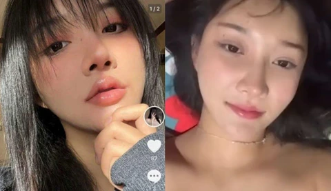 Han Owei, a Tik Tok influencer with 360,000 followers, had her sex training video exposed by her sponsor. The pure lustful little sister is so lewd!