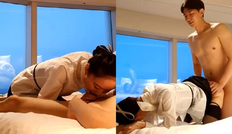 [Korea] Brother Jin seduces the hotel housekeeper and has sex with her secretly