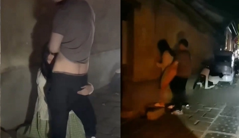 A live pornographic video from the old streets and alleys of Qingzhou ancient city has been leaked! Don't dodge when being photographed and still chat?